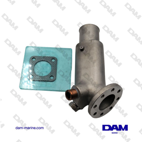 NORTHERN LIGHTS STAINLESS STEEL EXHAUST ELBOW