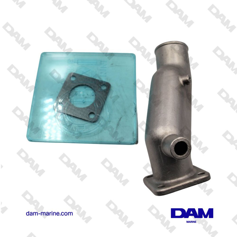 CODO DE ESCAPE DE ACERO INOXIDABLE LUCES DEL NORTE 673 - 643