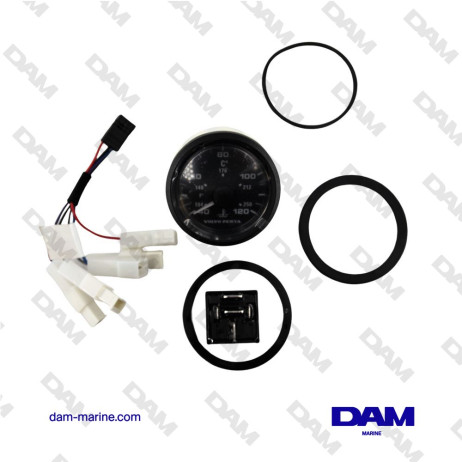 VOLVO BLACK WATER TEMPERATURE INDICATOR - 23715849