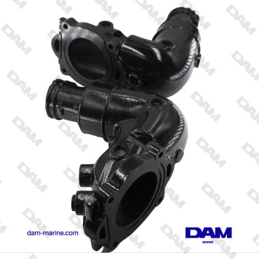 KIT GOMITO SCARICO CATALITICO MERCRUISER 4" - 8M0153671