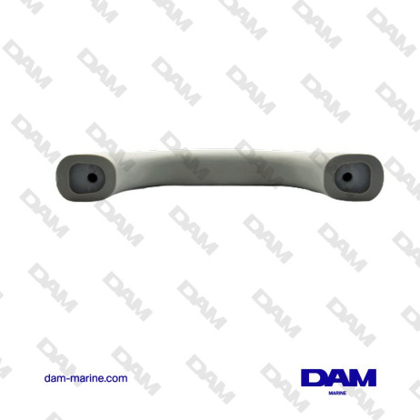 POIGNEE EN PVC SOUPLE GRIS ENTRAXE 195MM