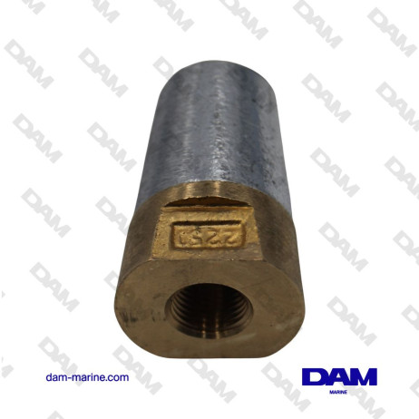 COMPLETE ANODIC NUT SHAFT Ø22/25MM