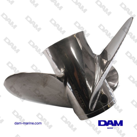 ELICA IN ACCIAIO INOX ENERTIA 3P RH 14,75X16 MERCURY - 48-8M0151233