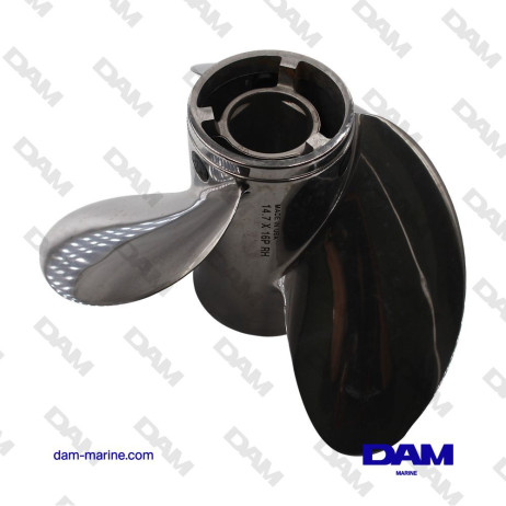 HÉLICE DE ACERO INOXIDABLE ENERTIA 3P RH 14.75X16 MERCURY - 48-8M0151233