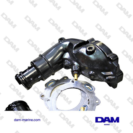 KIT COUDES ECHAPPEMENT CATALYSE 4'' MERCRUISER - 8M0057575