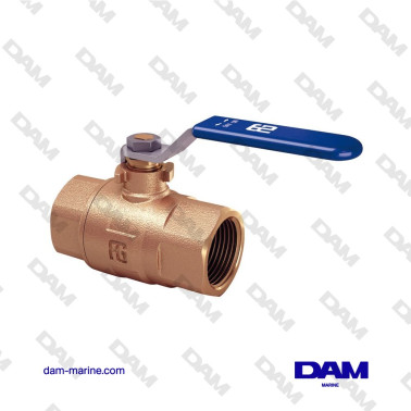 3/4" BRONZE QUARTER-TURN VALVE