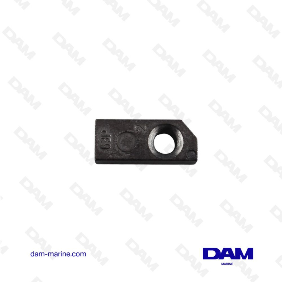 ANODE DE TETE MOTRICE YAMAHA OEM 80 - 350HP - 63P-11325-01