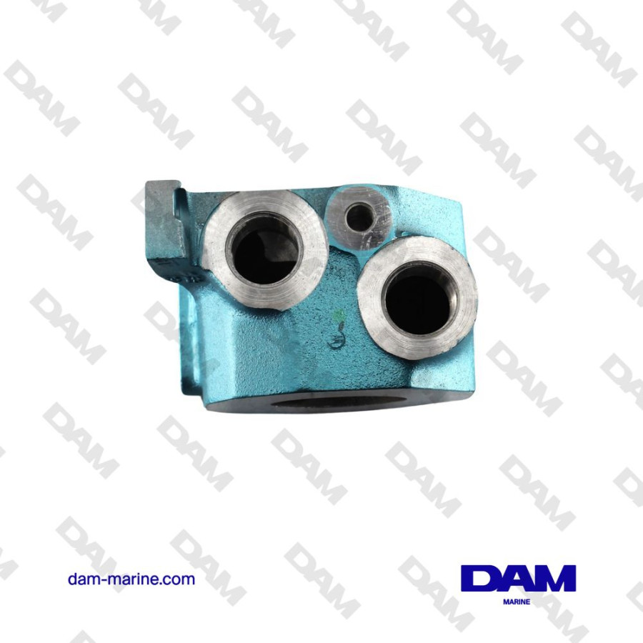 SUPPORT DOUBLE DE FILTRE A HUILE YANMAR 119595-35150