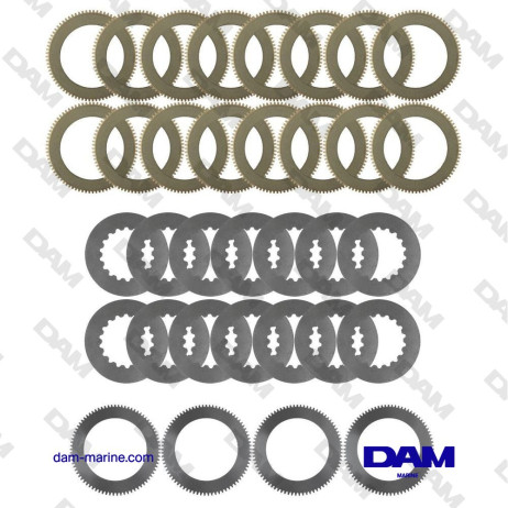 KIT DE DISCO INVERSOR VELVET 5000 V-DRIVE