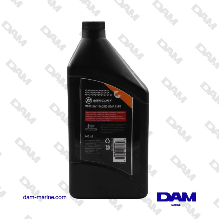 HUILE EMBASE MERCRUISER OEM RACING EXTREME 1L 85W90