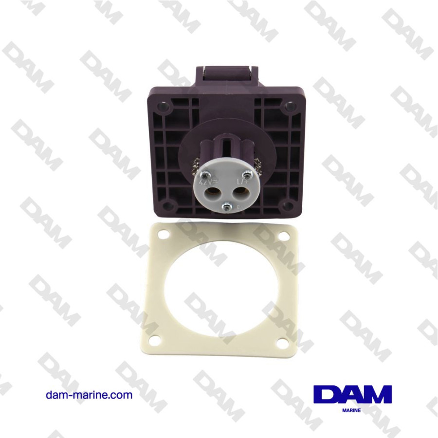 12/24V 16A RECESSED SOCKET