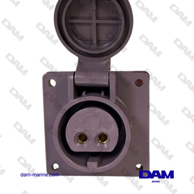 PRISE A ENCASTRER 12/24V 16A