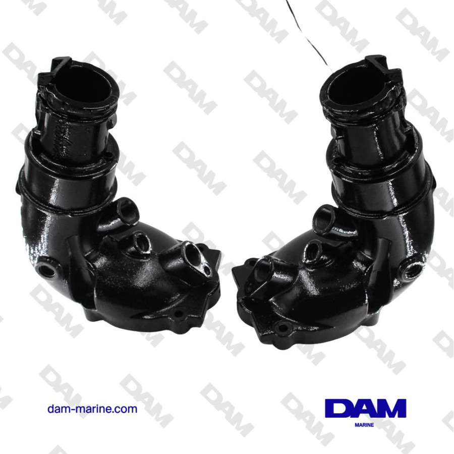 KIT COUDES ECHAPPEMENT CATALYSE 2" MERCRUISER - 8M0153670