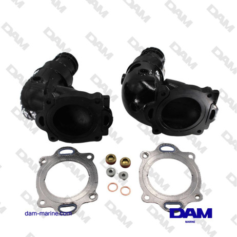 KIT COUDES ECHAPPEMENT CATALYSE 2" MERCRUISER - 8M0153670
