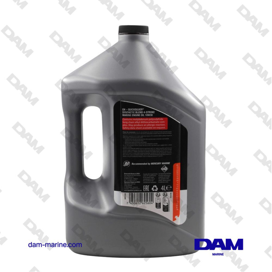 ACEITE DE MOTOR SINTÉTICO MERCURY 10W30 - GL
