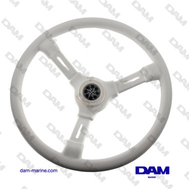 355MM WHITE 3-SPOKE...
