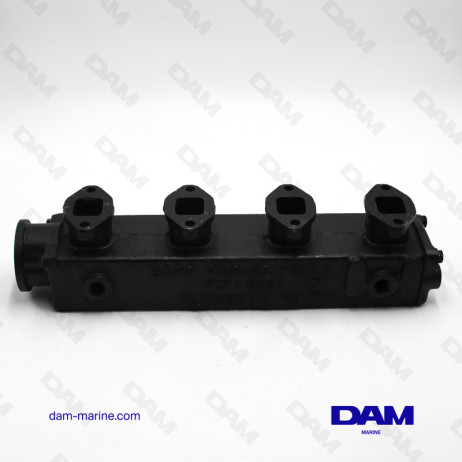 CHRYSLER 318 M80 EXHAUST MANIFOLD BEFORE 1966 - LEFT