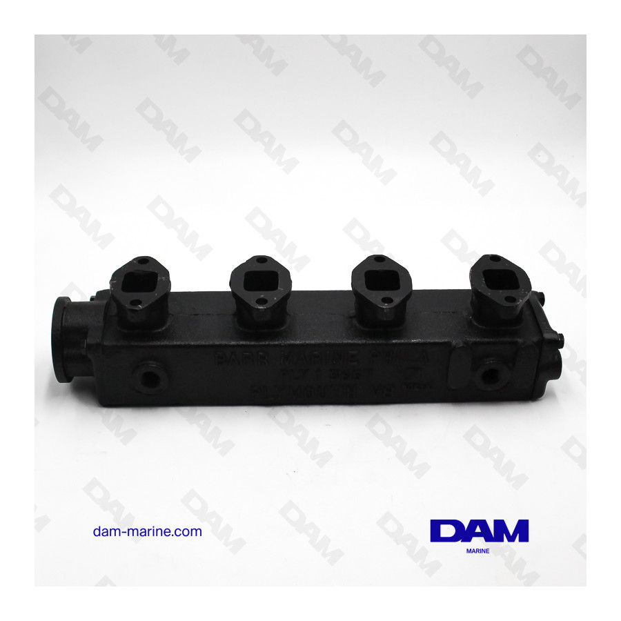 CHRYSLER 318 M80 EXHAUST MANIFOLD BEFORE 1966 - LEFT