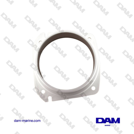 WHITE VENTILATION GRILLE 85X85MM - 53.273.27