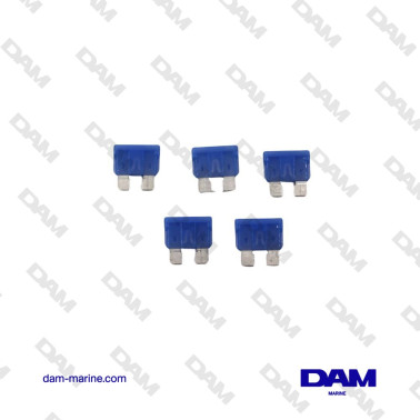 BLUE FUSE 15A - BOX OF 5 PCS