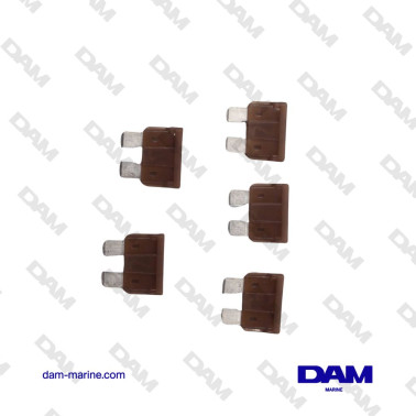 BRONZE FUSE 5A - BOX OF 5 PCS