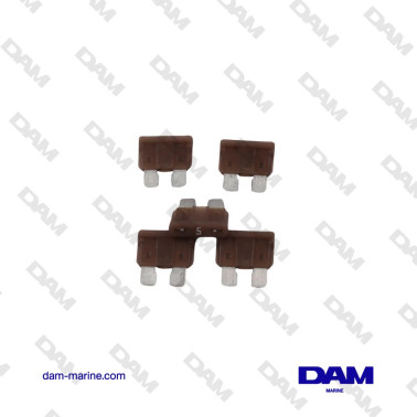 BRONZE FUSE 5A - BOX OF 5 PCS