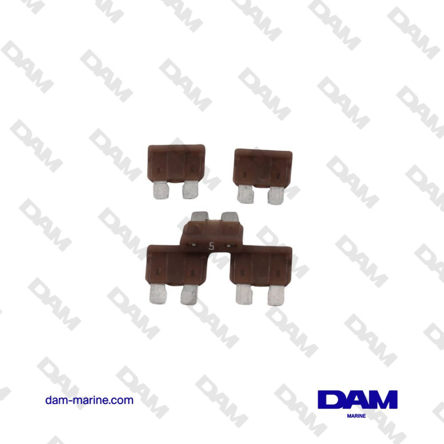 FUSIBLE DE BRONCE 5A - CAJA DE 5 UDS.