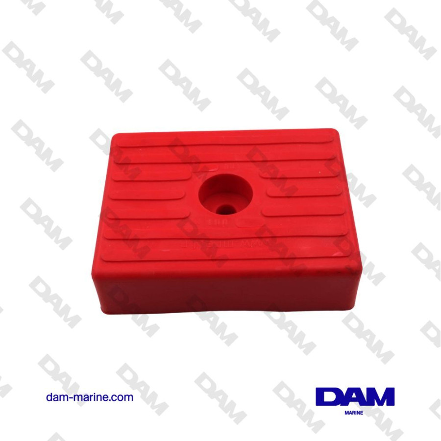 PATIN DE REMORQUE 130X100MM