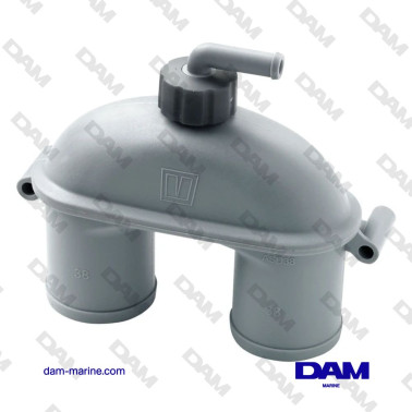 ANTI-SIPHON ELBOW TYPE ASD 38 MM WITH VALVE