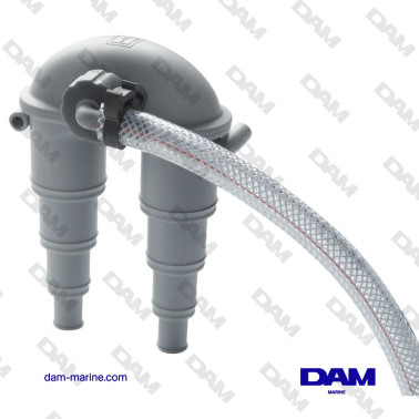 ANTI-SIPHON ELBOW TYPE ASD 13/19/25/32 MM WITH PIPE