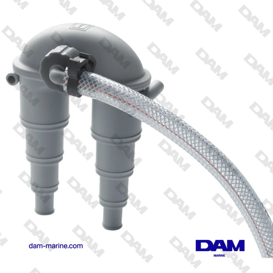 CODO ANTISIFÓN TIPO ASD 13/19/25/32 MM CON TUBO