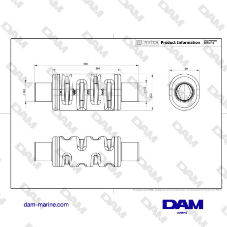 Silenziatore sintetico MP100