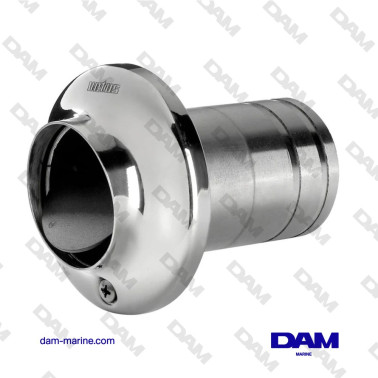 STAINLESS STEEL EXHAUST OUTLET, Ø 76 MM