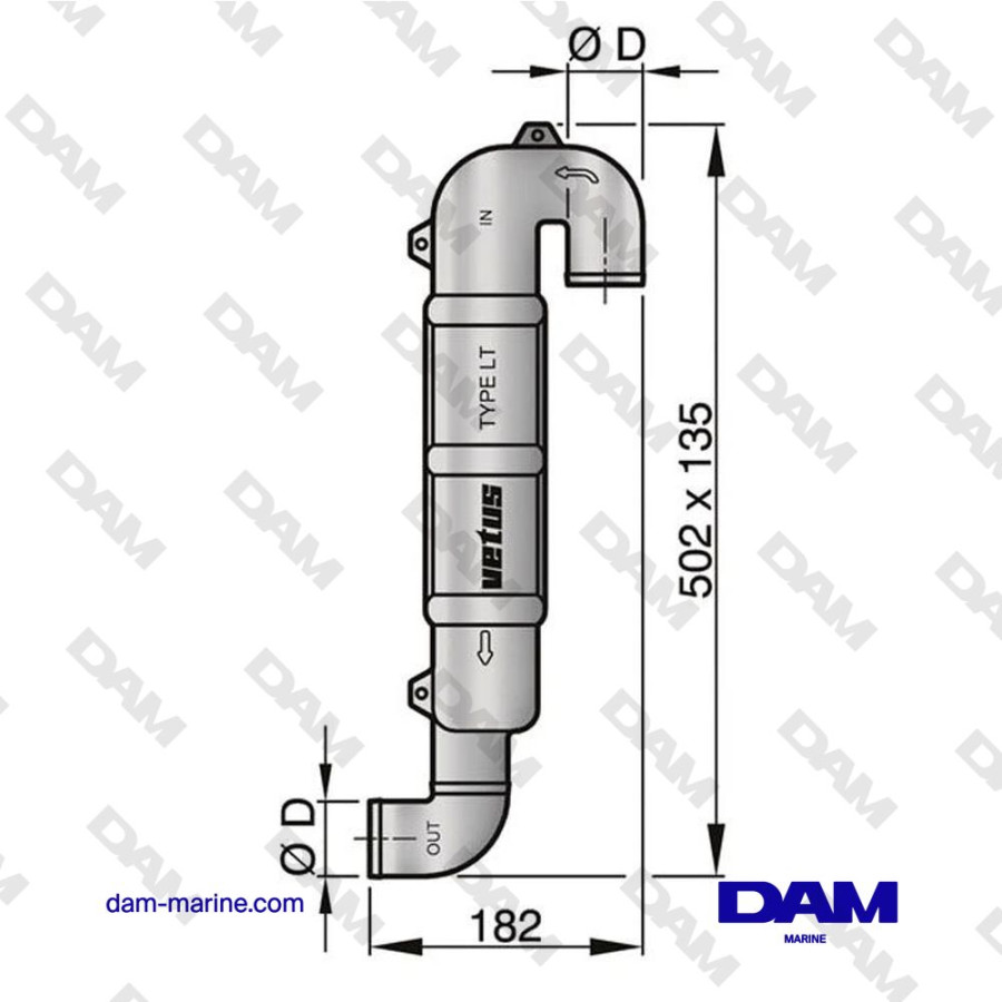 SYNTHETIC GOOSENECK LT60
