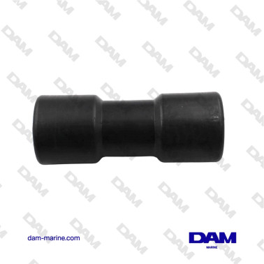 RODILLO CENTRAL NEGRO 200MM EJE Ø 17MM