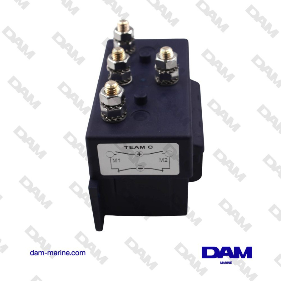 RELÉ DE MOLINETE DE 4 TERMINALES DE 12 V Y 130 A