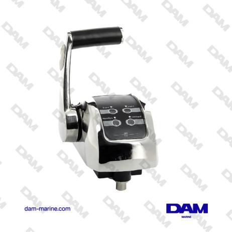 STAINLESS STEEL CONTROL BOX FOR 1 MOTOR - WITH TRIM