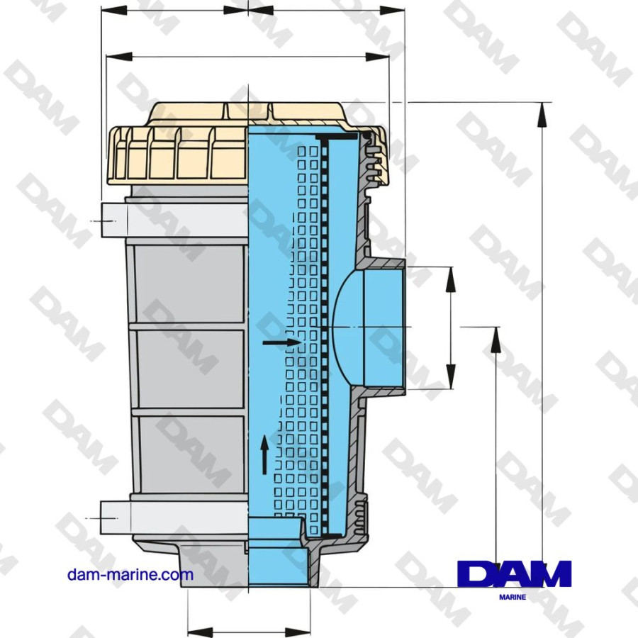 TYPE 1320, 38 MM (G1½) PIPE CONNECTION