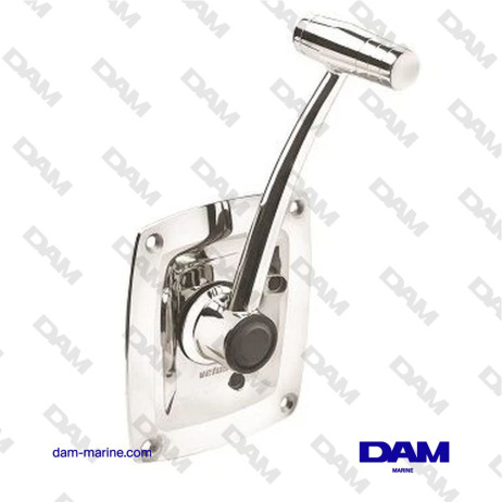 SINGLE LEVER SIDE CONTROL BOX - STAINLESS STEEL "T" HANDLE