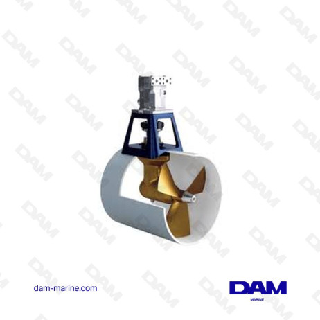 550 KGF BASE FOR HYDRAULIC PROPELLER, INCLUDING HYDRAULIC MOTOR, FOR HOSE