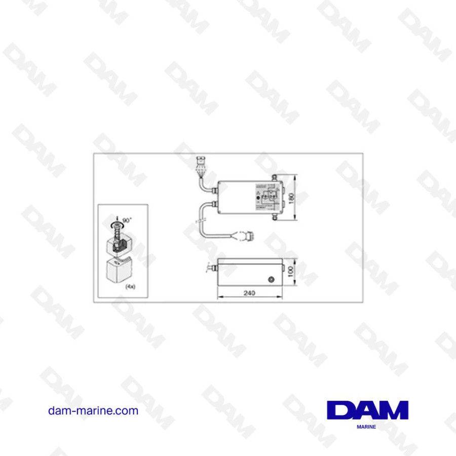 24-48V SERIES/PARALLEL COUPLER FOR BOW/STERN THRUSTERS