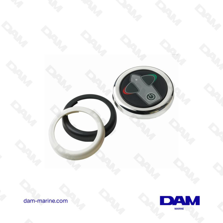 ROUND BUTTON CONTROL PANEL FOR BOW THRUSTER WITH TIME DELAY Ø