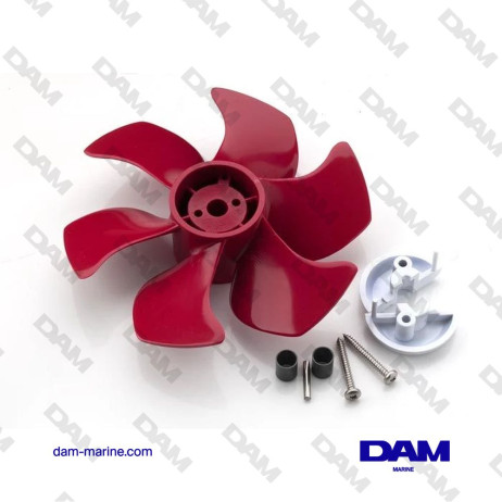 6-BLADE PROPELLER, Ø 185 MM FOR 45/50/80 KGF PROPELLERS, -'98