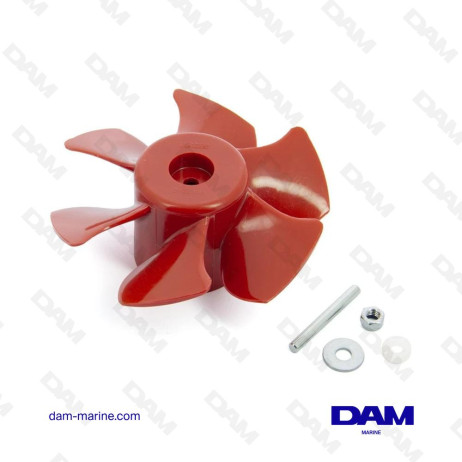 6-BLADE PROPELLER, Ø 125 MM FOR 35/45 KGF PROPELLER