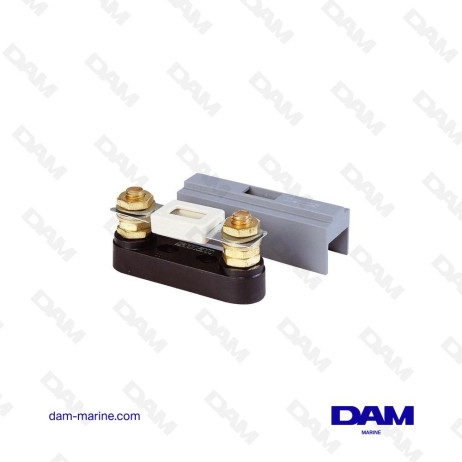 Windlass fuse holder, fits 40 to 500 amp fuses. Cover included.