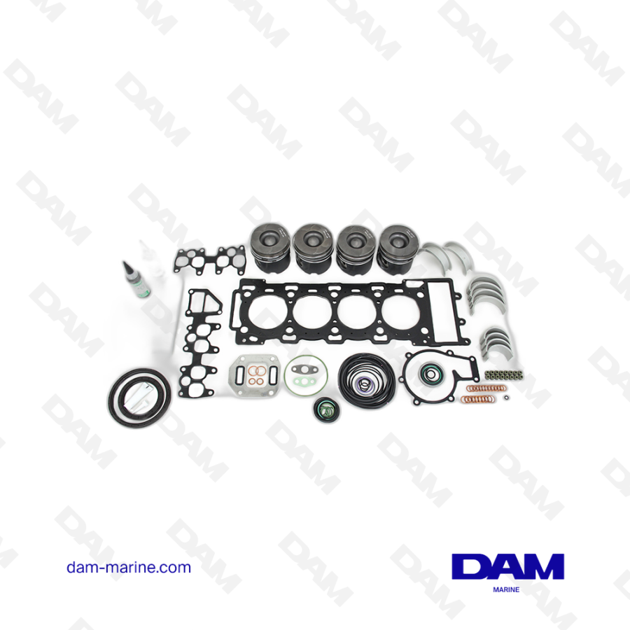 KIT DE REPARATION MOTEUR COMPLET VOLVO D4 COTE 0.50MM