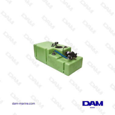 COMPLETE DRINKING WATER TANK SYSTEM, 120L, WITH 13.5L/MIN PUMP