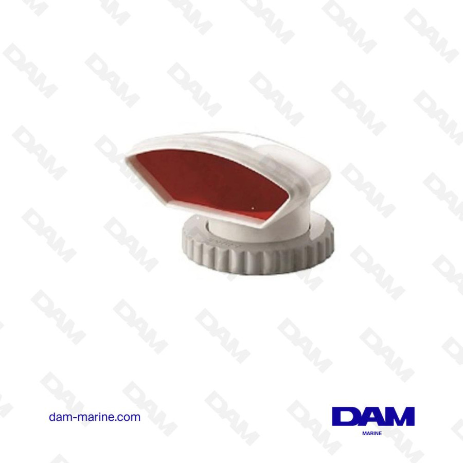 TRAMON TYPE WIND SOCK WITH RED SILICONE INTERIOR DIAM 75 MM WITH RING AND BO