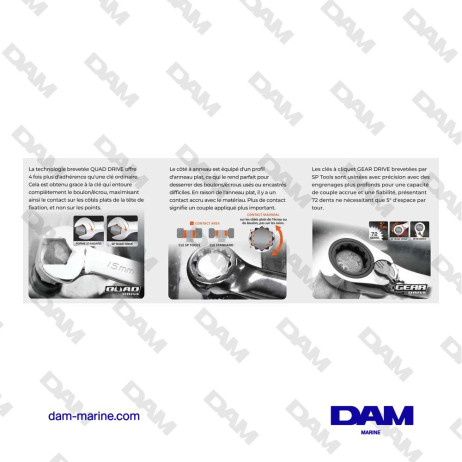 8PCS REVERSIBLE INCH RATCHET COMBINATION WRENCH SET