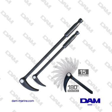 BRAS DE FORCE AJUSTABLES -2 PCS